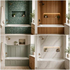 25 Bathtub Surround Ideas for a Luxurious Bathroom