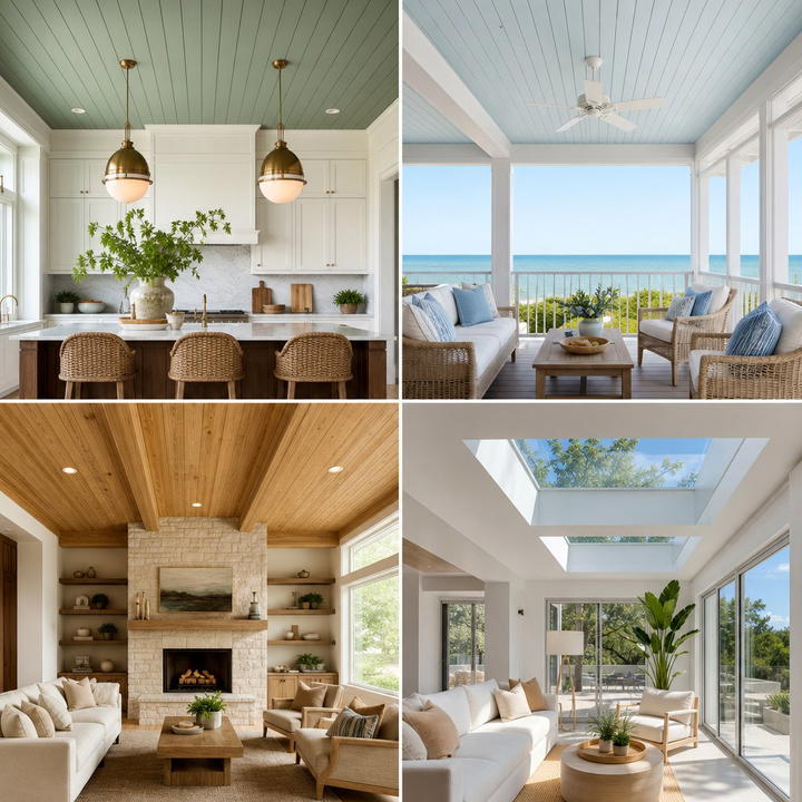 25 Beautiful Kitchen Ceiling Ideas to Elevate Your Space