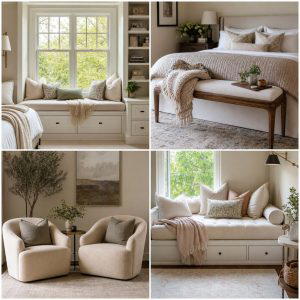 25 Bedroom Seating Area Ideas for Comfort and Style