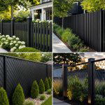 25 Black Fence Ideas for Modern Outdoor Spaces