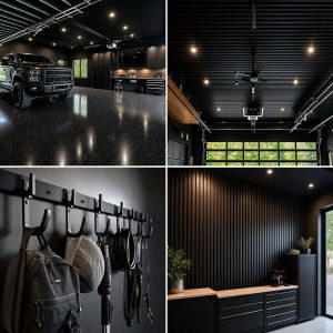 25 Black Garage Ideas for a Sleek and Functional Space