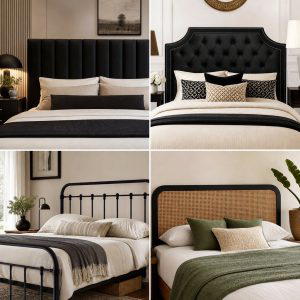 25 Black Headboard Bedroom Ideas for a Bold Statement