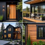 25 Black House With Wood Accents Ideas for a Bold Design