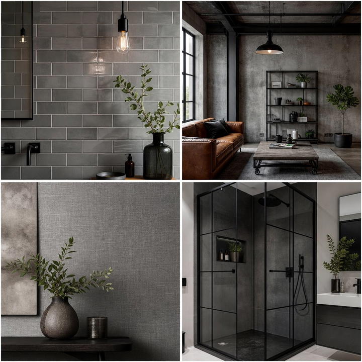 25 Black and Grey Bathroom Ideas for a Sleek Design