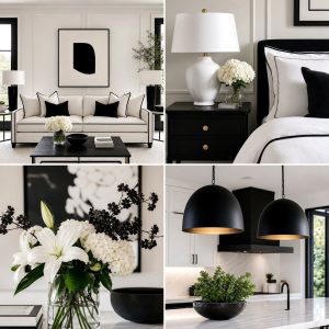 25 Black and White Bedroom Ideas for a Timeless Design