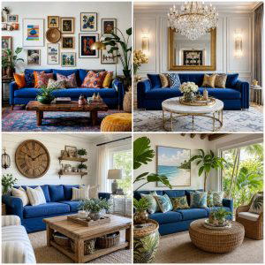 25 Blue Couch Living Room Ideas for a Stylish Space