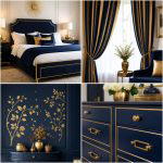 25 Blue and Gold Bedroom Ideas for a Regal Atmosphere