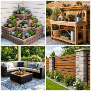 25 Cheap Garden Ideas With Cinder Blocks Clever DIY Style
