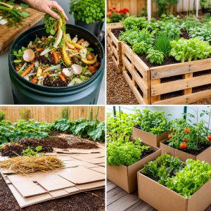 25 Cheap Garden Ideas With Composting for Greener Outdoor Spaces
