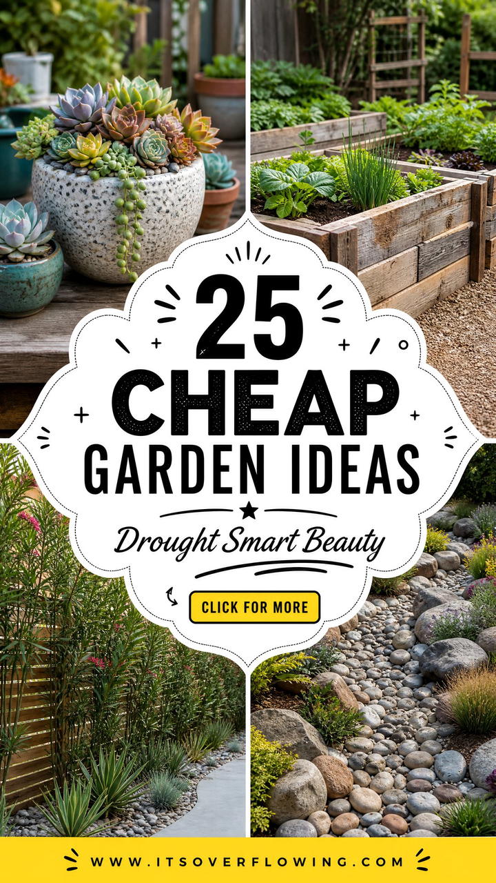 25 Cheap Garden Ideas With Drought Tolerant Plants to Try - 25 Cheap Garden Ideas With Drought Tolerant Plants to Try