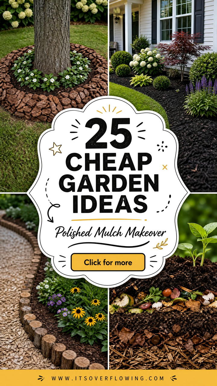 25 Cheap Garden Ideas With Mulch for a Polished Yard - 25 Cheap Garden Ideas With Mulch for a Polished Yard