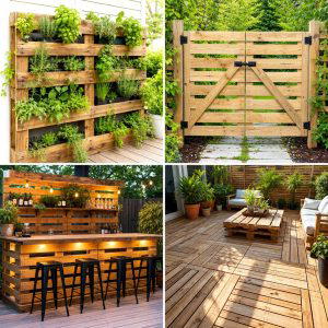 25 Cheap Garden Ideas With Pallets for Creative Outdoor Style