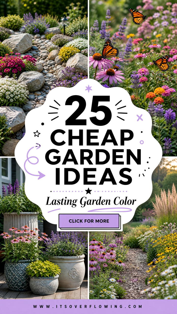 25 Cheap Garden Ideas With Perennials for Lasting Color - 25 Cheap Garden Ideas With Perennials for Lasting Color