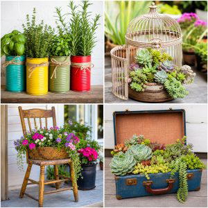 25 Cheap Garden Ideas With Repurposed Containers Smart Style