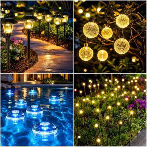 25 Cheap Garden Ideas With Solar Lights Bright Budget Glow