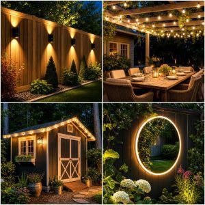 25 Cheap Garden Ideas With String Lights Magical Glow Tips