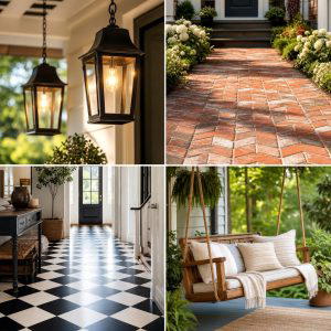 25 Colonial Front Porch Ideas for Timeless Charm