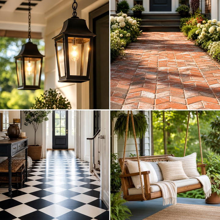25 Colonial Front Porch Ideas for Timeless Charm