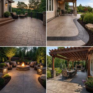 25 Concrete Deck Ideas for a Modern and Durable Outdoor Space