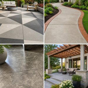 25 Concrete Porch Ideas for a Stylish and Low-Maintenance Entry