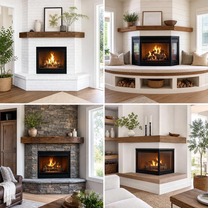 20 Scandinavian Fireplace Ideas for Cozy Homes