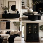 25 Cream and Black Living Room Ideas for Elegance