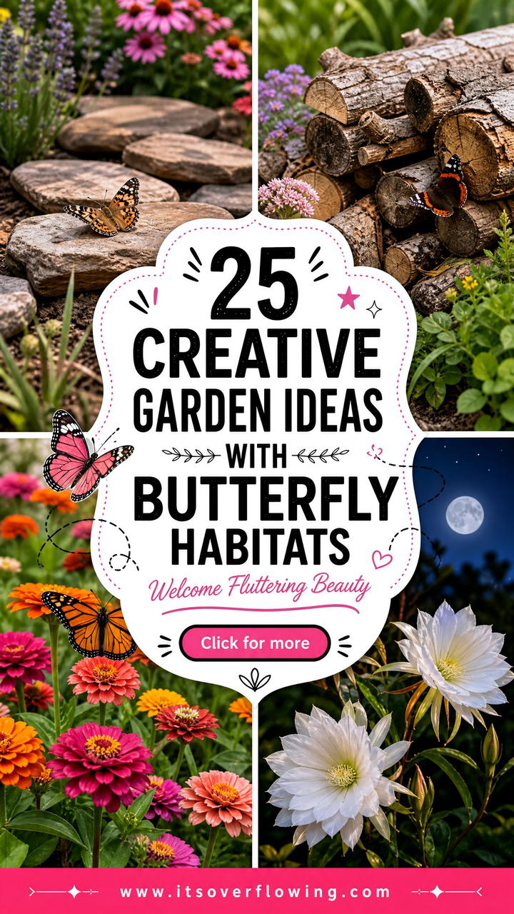 25 Creative Garden Ideas With Butterfly Habitats - 25 Creative Garden Ideas With Butterfly Habitats