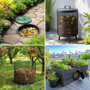 25 Creative Garden Ideas With Composting Stations