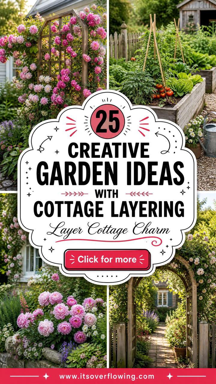 25 Creative Garden Ideas With Cottage Layering - 25 Creative Garden Ideas With Cottage Layering