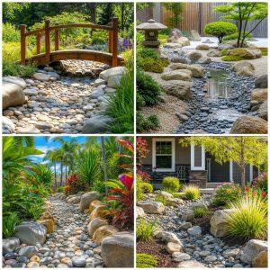 25 Creative Garden Ideas With Dry Creek Beds to Inspire