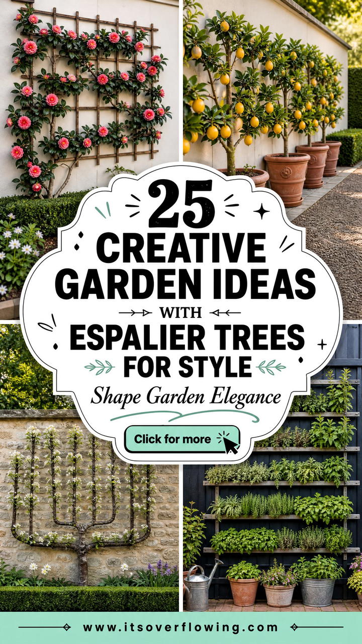 25 Creative Garden Ideas With Espalier Trees for Style - 25 Creative Garden Ideas With Espalier Trees for Style