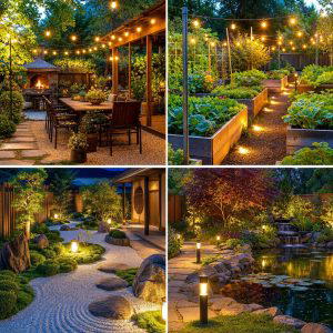 25 Creative Garden Ideas With Fairy Light Pathways
