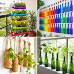 25 Creative Garden Ideas With Hanging Bottle Planters