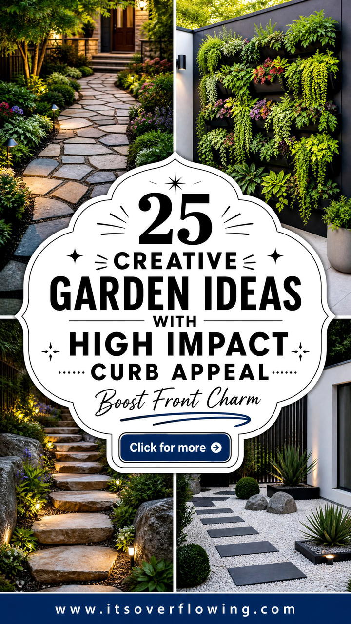 25 Creative Garden Ideas With High Impact Curb Appeal - 25 Creative Garden Ideas With High Impact Curb Appeal