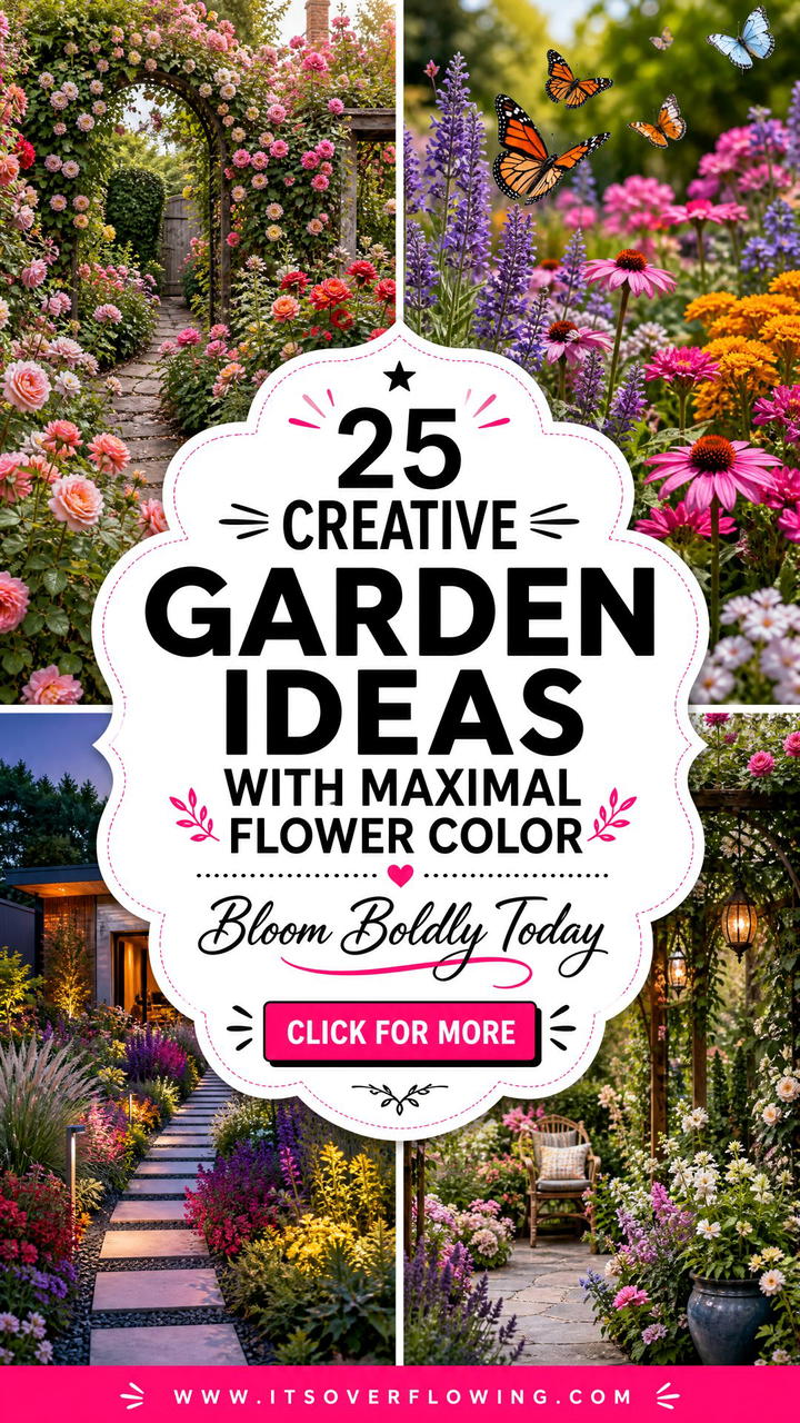 25 Creative Garden Ideas With Maximal Flower Color - 25 Creative Garden Ideas With Maximal Flower Color