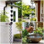 25 Creative Garden Ideas With Rain Chains for Serene Style