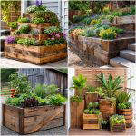 25 Creative Garden Ideas With Reclaimed Wood Beds to Try