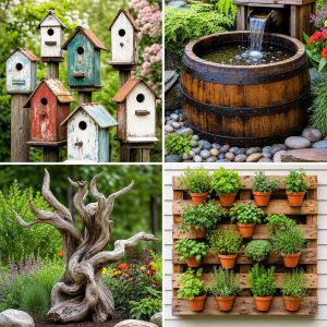 25 Creative Garden Ideas With Rustic Charm for Cozy Yards
