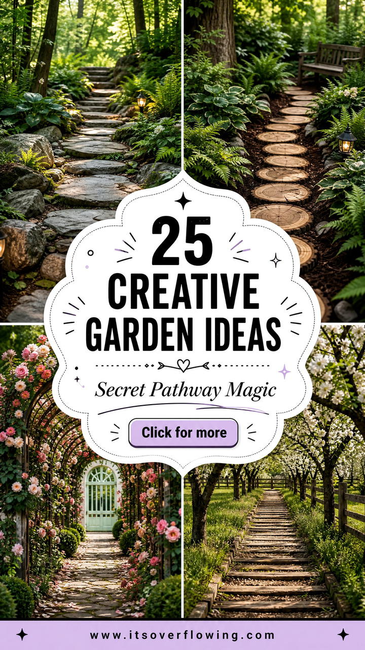 25 Creative Garden Ideas With Secret Pathways for Magic - 25 Creative Garden Ideas With Secret Pathways for Magic