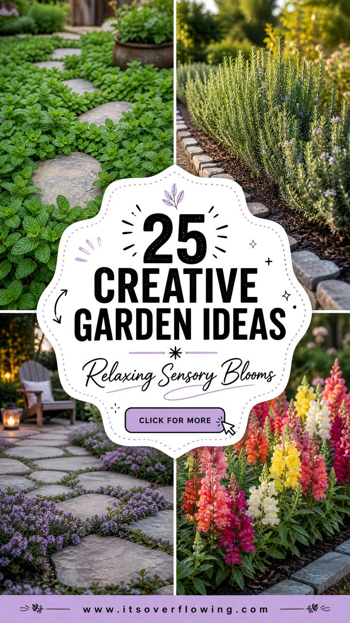 25 Creative Garden Ideas With Sensory Planting for Relaxation - 25 Creative Garden Ideas With Sensory Planting for Relaxation