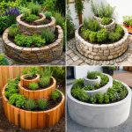 25 Creative Garden Ideas With Spiral Herb Beds to Try Now