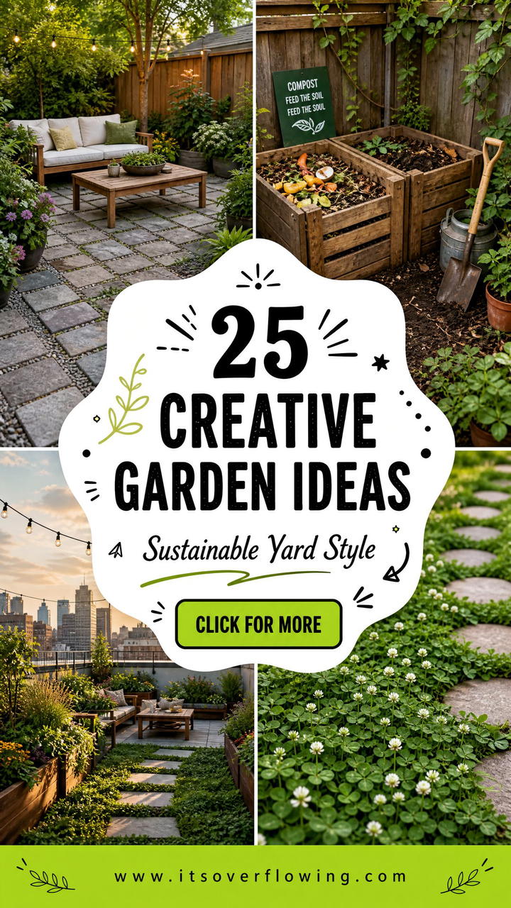 25 Creative Garden Ideas With Sustainable Landscaping Tips - 25 Creative Garden Ideas With Sustainable Landscaping Tips
