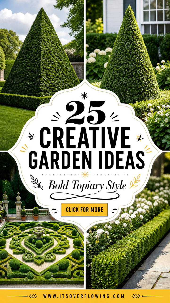25 Creative Garden Ideas With Topiary Shapes for Bold Style - 25 Creative Garden Ideas With Topiary Shapes for Bold Style