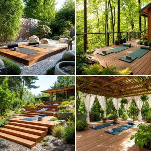 25 Creative Garden Ideas With Yoga Decks for Calm Retreats