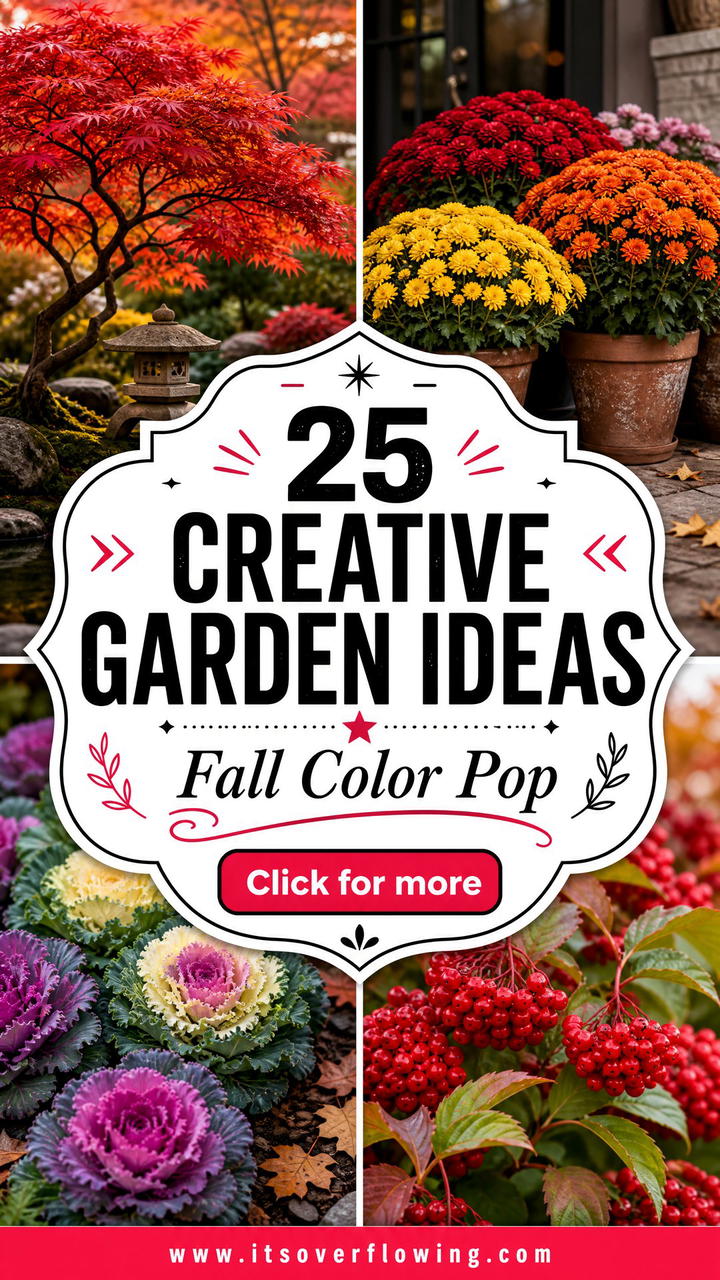 25 Creative Garden Ideas for Fall Color Vibrant Seasonal Tips - 25 Creative Garden Ideas for Fall Color: Vibrant Seasonal Tips