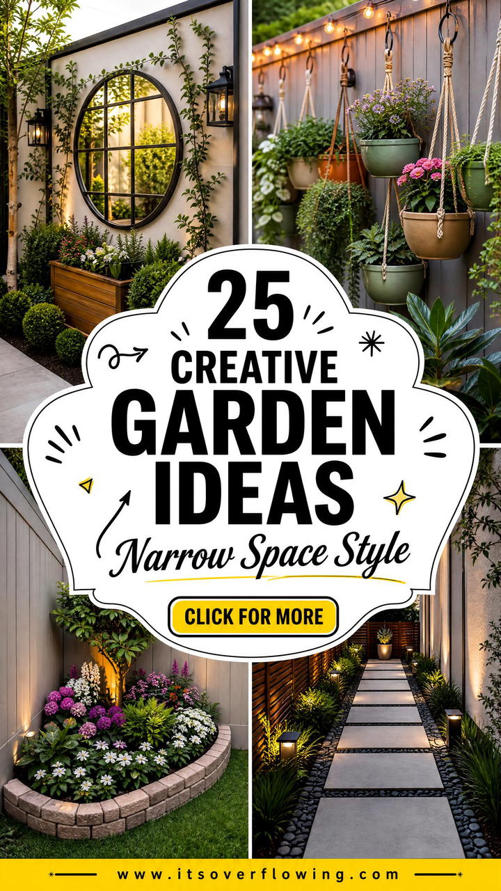 25 Creative Garden Ideas for Narrow Spaces Smart Layouts - 25 Creative Garden Ideas for Narrow Spaces: Smart Layouts