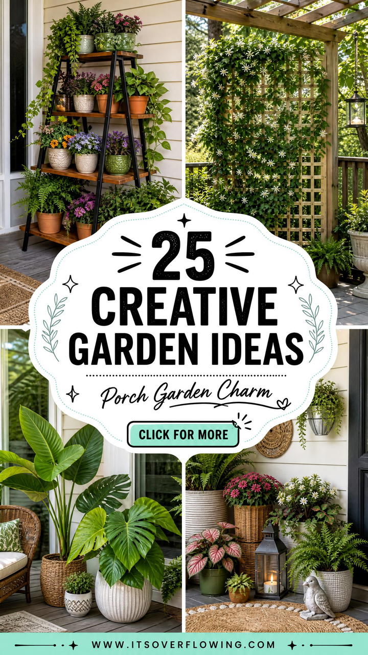 25 Creative Garden Ideas for Porches Cozy Entryway Tips - 25 Creative Garden Ideas for Porches: Cozy Entryway Tips