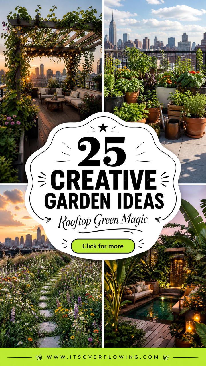 25 Creative Garden Ideas for Rooftops Stylish Urban Tips - 25 Creative Garden Ideas for Rooftops: Stylish Urban Tips