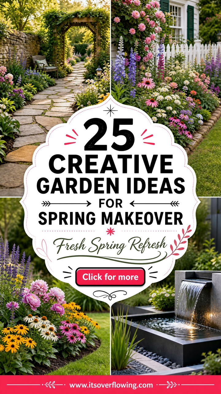 25 Creative Garden Ideas for Spring Makeover - 25 Creative Garden Ideas for Spring Makeover