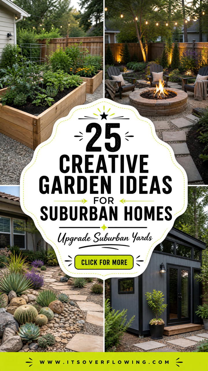 25 Creative Garden Ideas for Suburban Homes - 25 Creative Garden Ideas for Suburban Homes